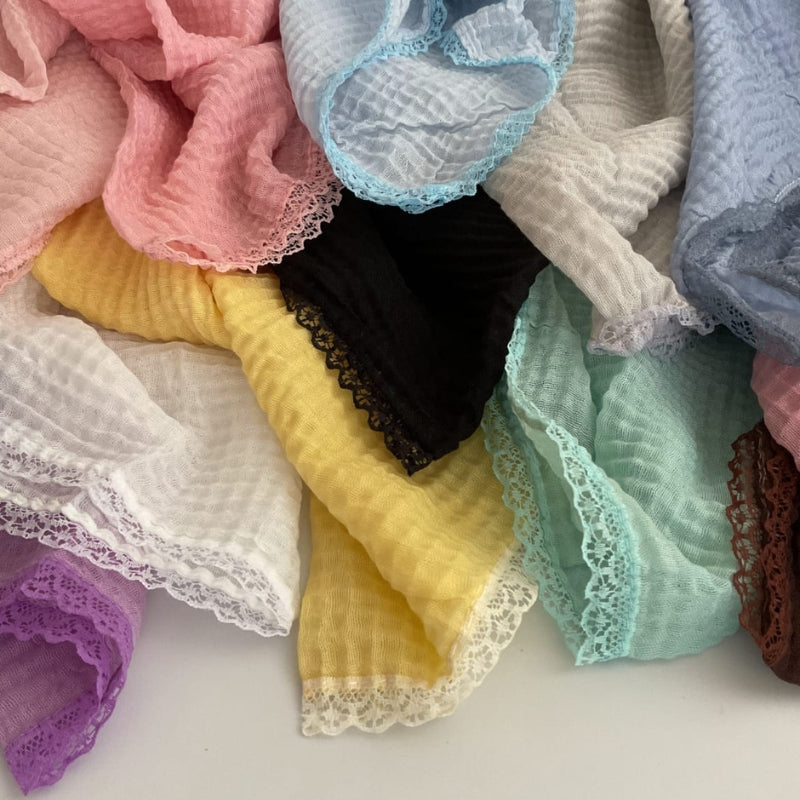 Laced Crimps - Purple